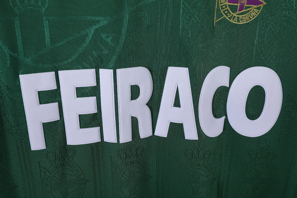 1999/00 Deportivo La Coruna away Long Sleeves Retro football jersey