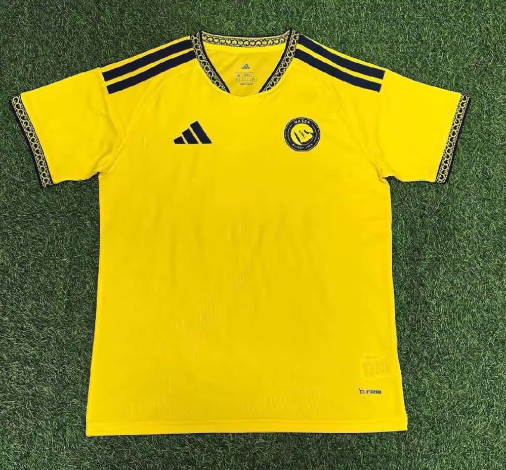 2026/27 Al-Nassr FC Home Fan Version Short Sleeve Soccer Jersey