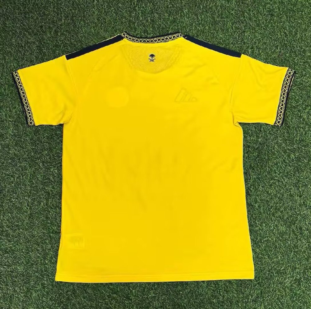 2026/27 Al-Nassr FC Home Fan Version Short Sleeve Soccer Jersey