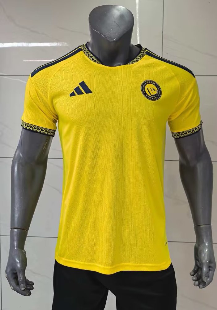 2026/27 Al-Nassr FC Home Fan Version Short Sleeve Soccer Jersey
