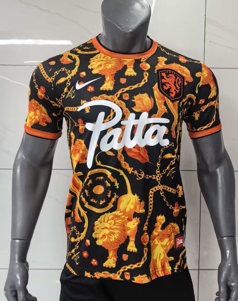 2026 Netherlands Home Fan Edition Training Suit Soccer Jersey