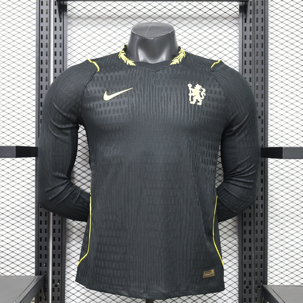 2026/27 Chelsea Away Long Sleeve Player version Soccer Jersey