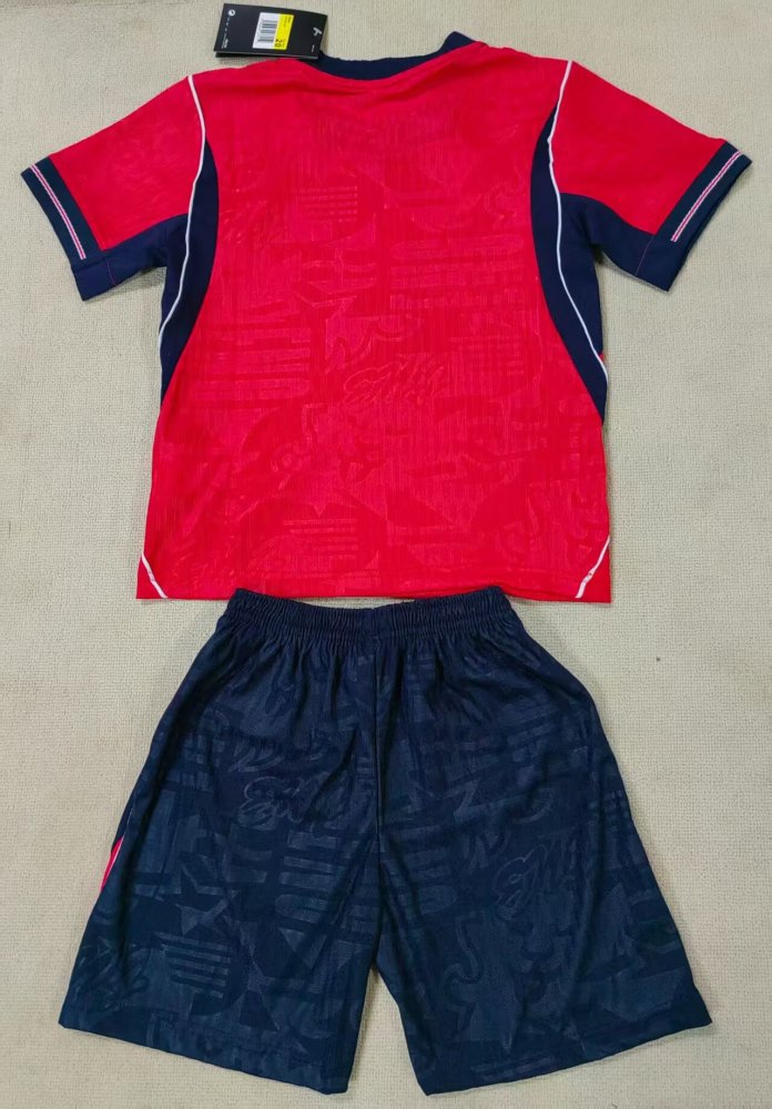 2026 Kids England Away Player Edition World Cup Soccer Jersey