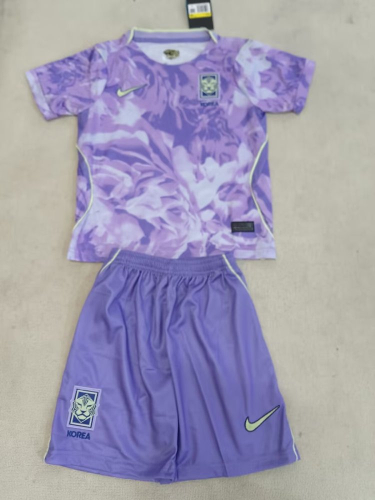 2026/27 Kids Korea Away World Cup Football Jersey