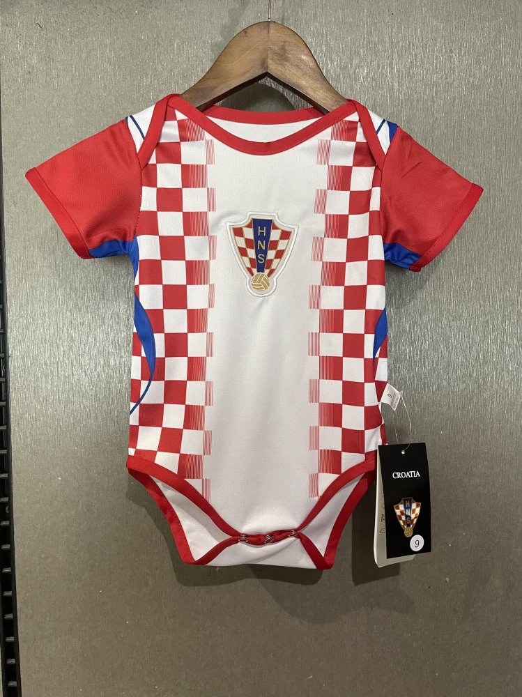 2026 Croatia Home Baby Jersey With Brand Logo