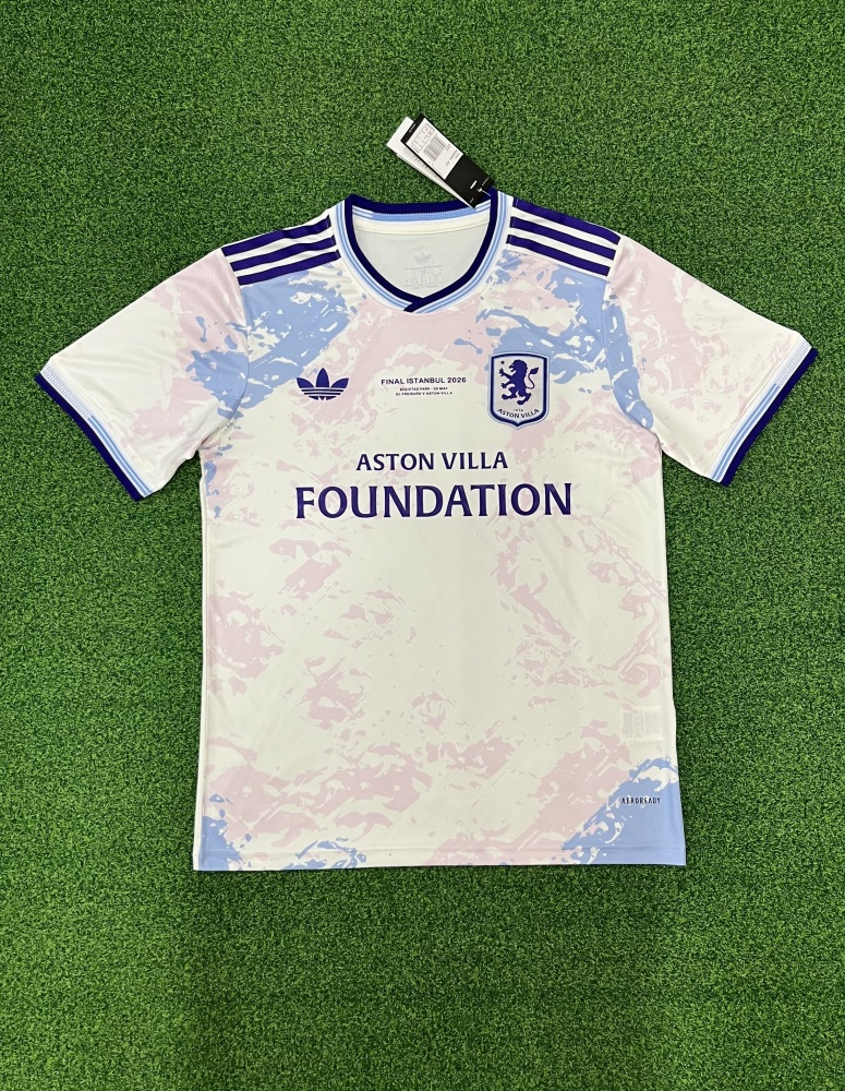 2025/26 Aston Villa Europa League Championship Edition Soccer Jersey