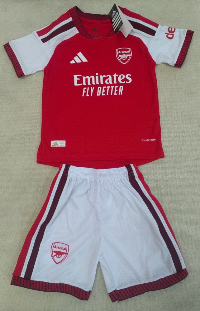 2026/27 Kids Arsenal Home Player Edition Football Jersey