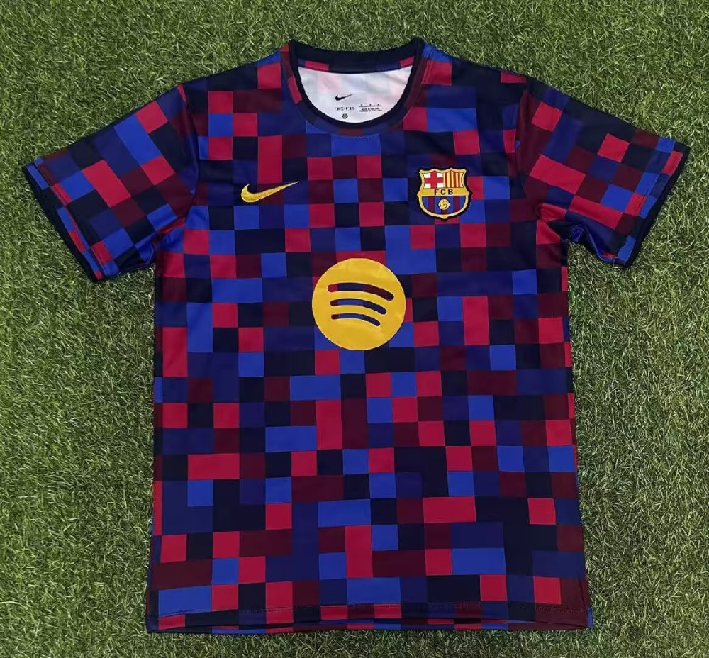 2026/27 Barcelona Mosaic Training Suit Soccer Jersey