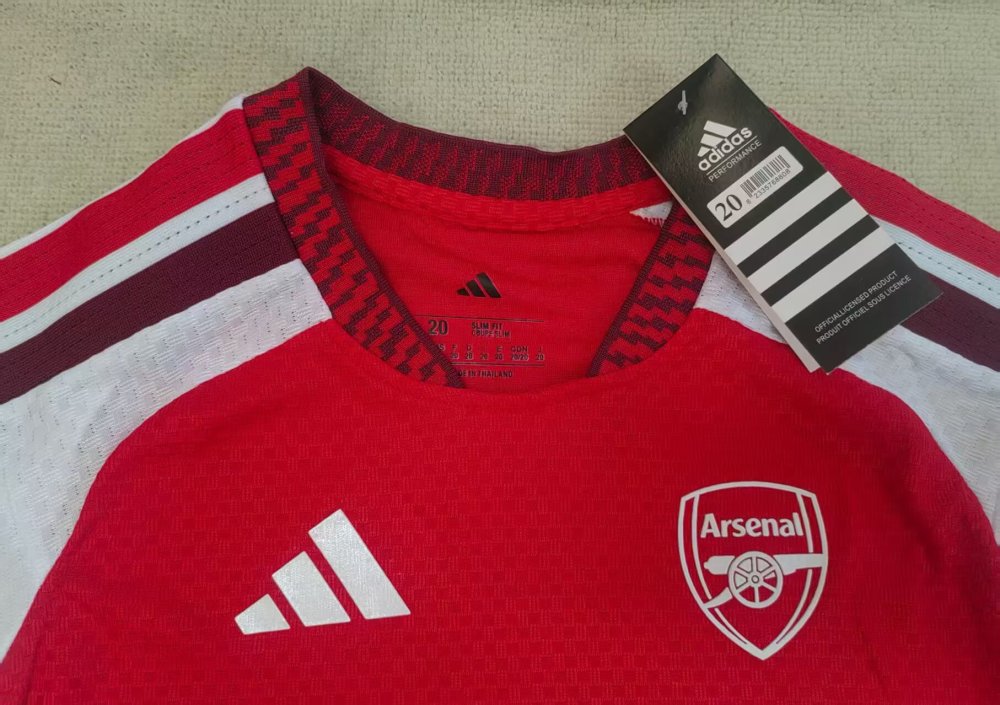 2026/27 Kids Arsenal Home Player Edition Football Jersey