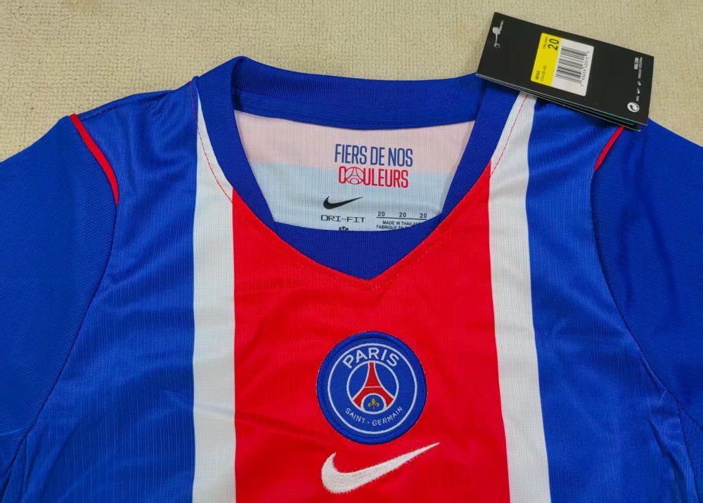 2026/27 Kids PSG Home Fan Version Soccer Jersey