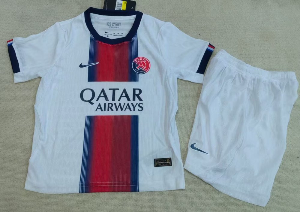 2026/27 Kids PSG Away Player Version Soccer Jersey