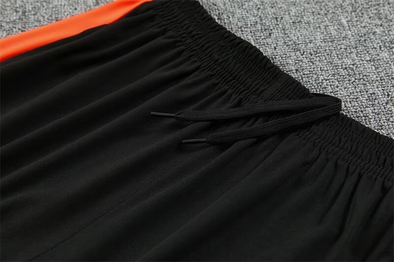 2026/27 Netherlands White Half Pull Training Suit Soccer Jersey For Adults & Kids
