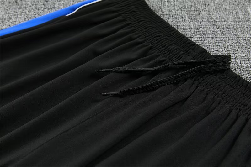 2026/27 Atlético Madrid Black Half Pull Training Suit Soccer Jersey For Adults & Kids