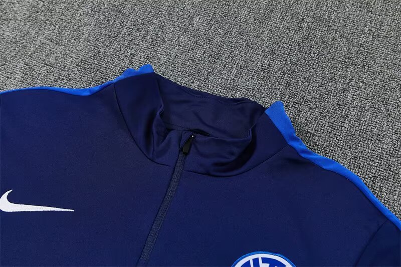 2026/27 Inter Milan Royal Blue Half Pull Training Suit Soccer Jersey For Adults & Kids