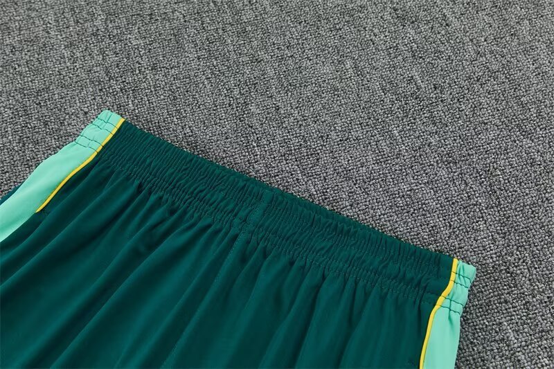 2026/27 Brazil Lake Blue Half Pull Training Suit Soccer Jersey For Adults & Kids