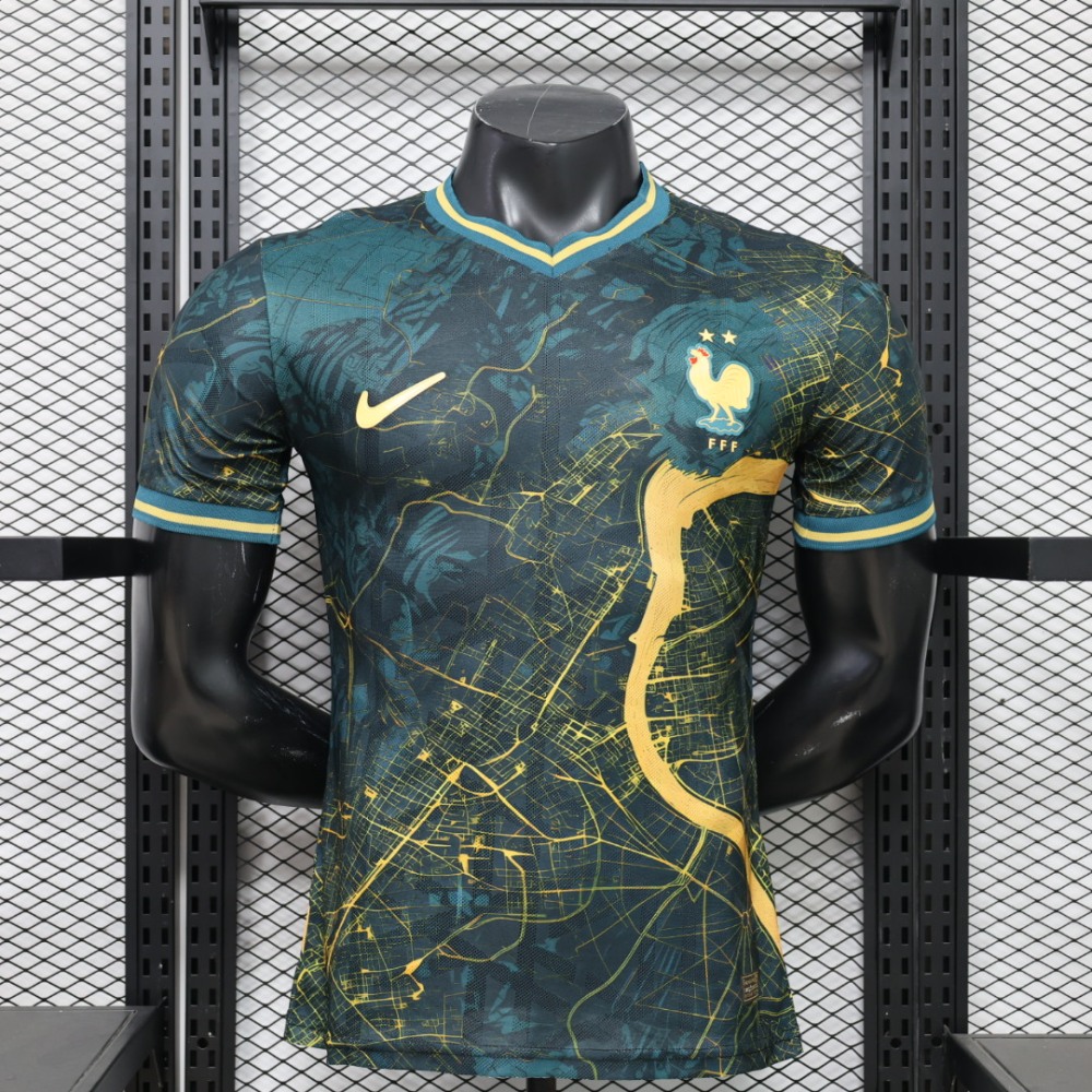 2026/27 France Special Edition Dark Green Player Version Football Jersey