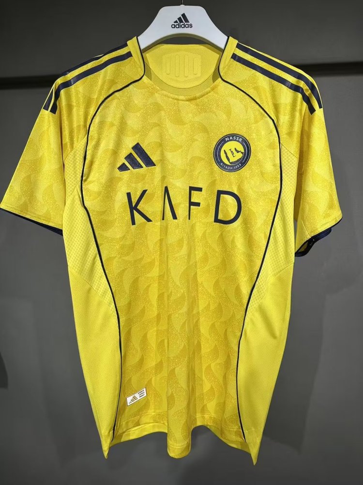 2025/26 Al-Nassr FC Home Player Edition football Jersey