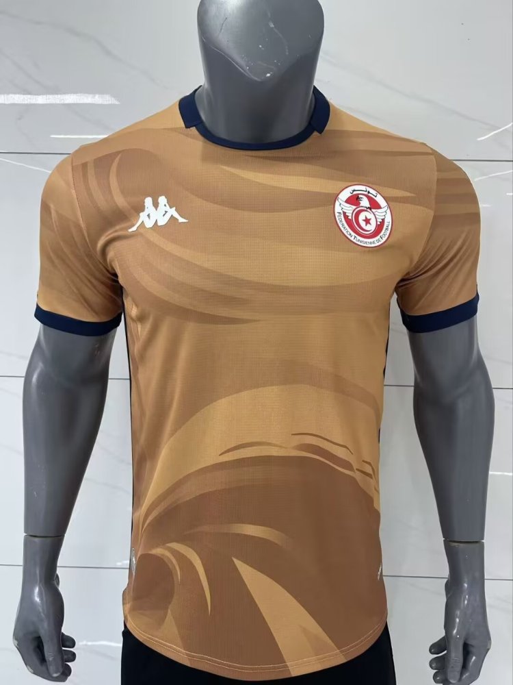 2026 Tunisia Second Away Fan Version World Cup Football Jersey 
