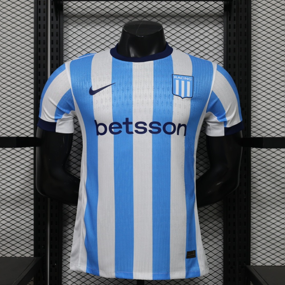 2026/27 Racing Club de Avellaneda Home Player Version Soccer Jersey
