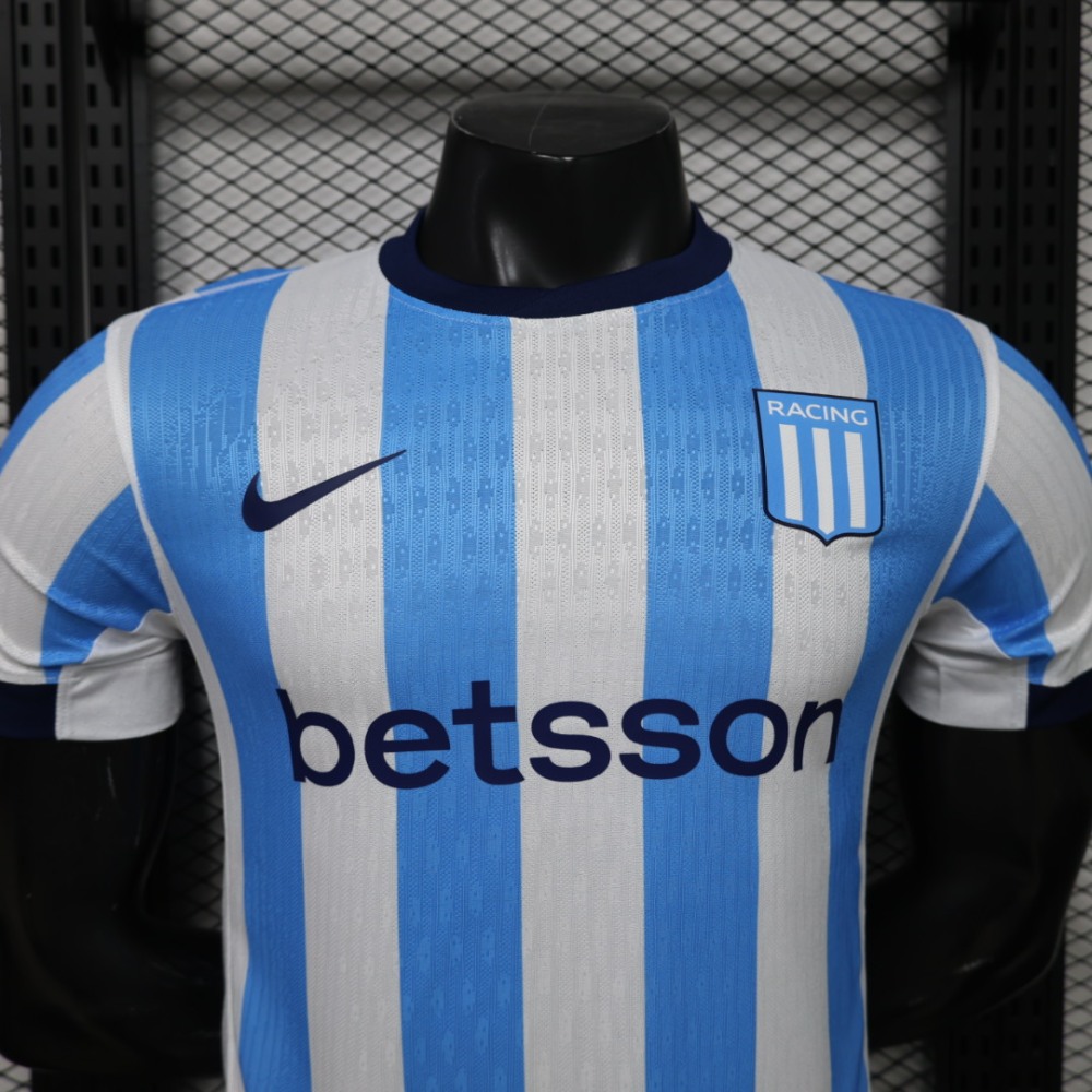 2026/27 Racing Club de Avellaneda Home Player Version Soccer Jersey