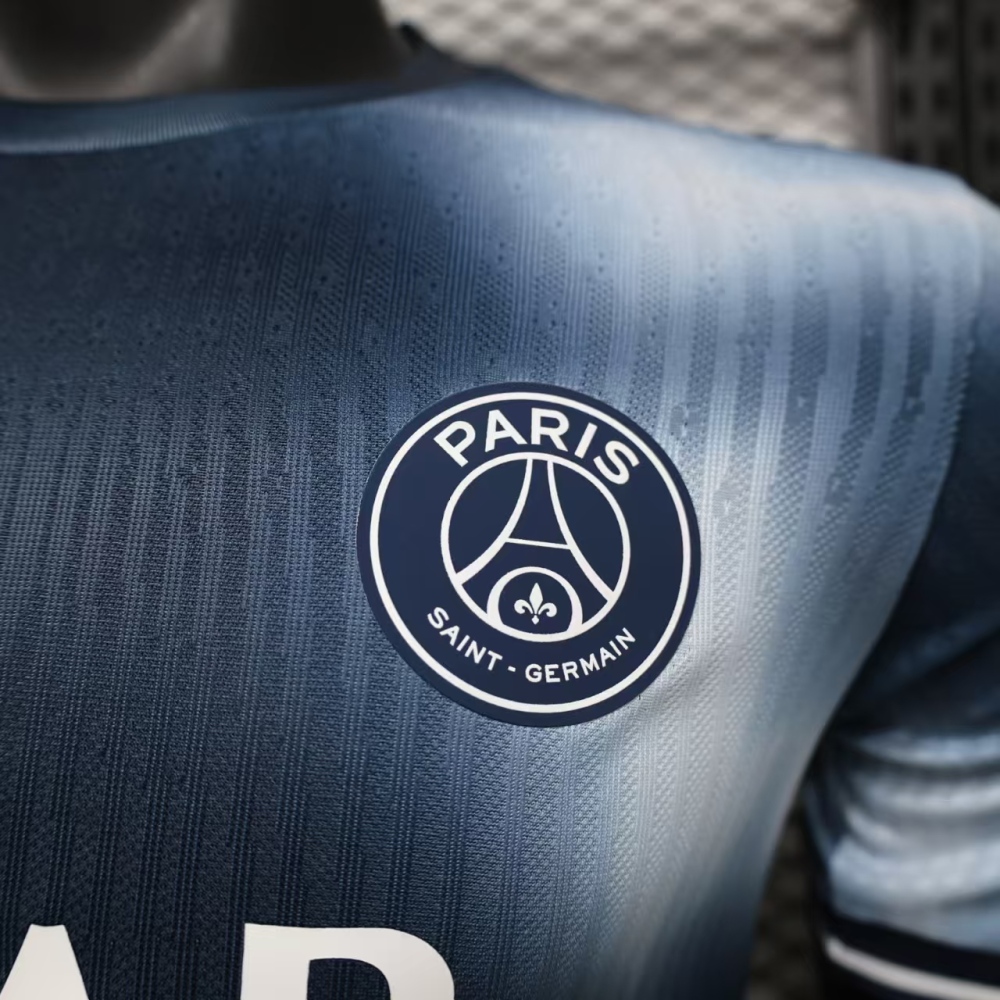 2026/27 PSG Special Edition Blue Grey Player Version Soccer Jersey