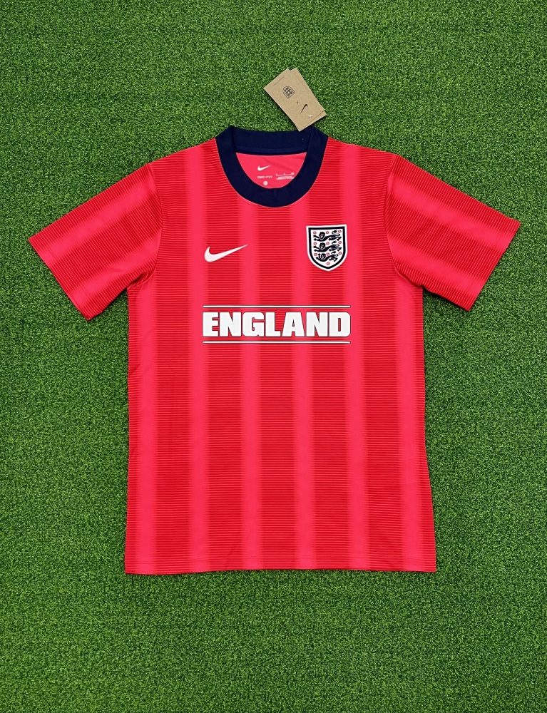 2026/27 England Training Uniform Red Fan Version Soccer Jersey