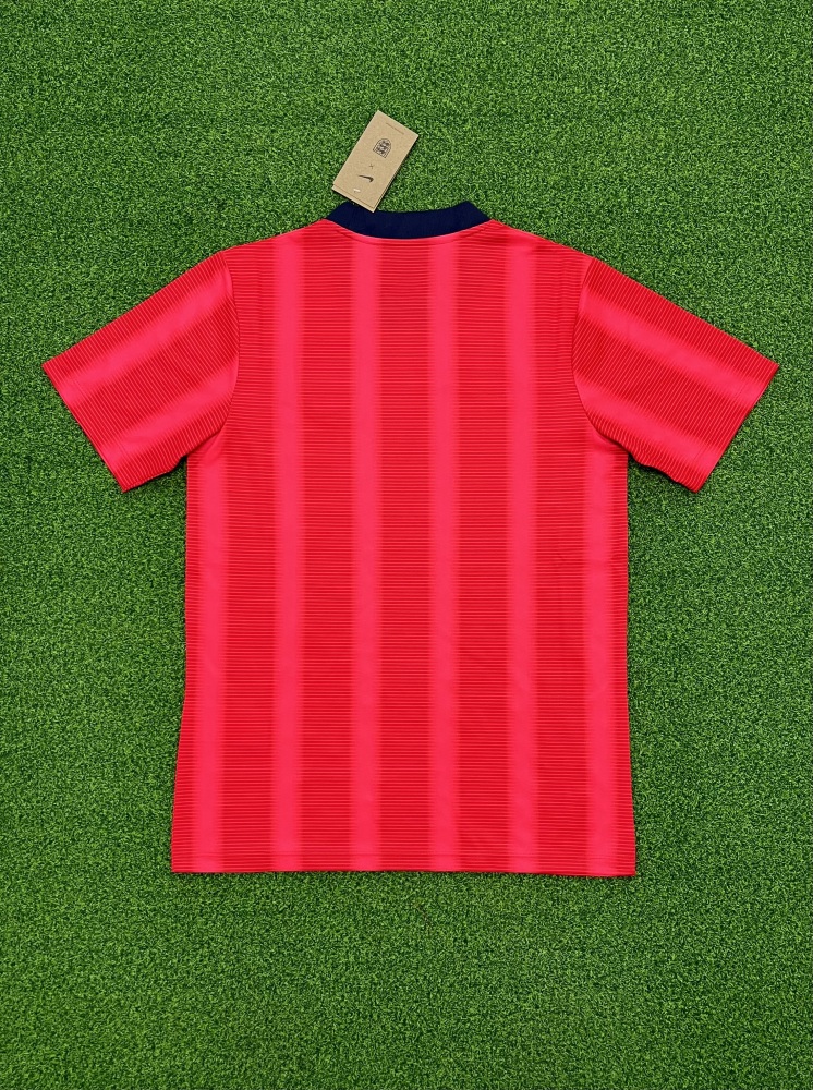 2026/27 England Training Uniform Red Fan Version Soccer Jersey