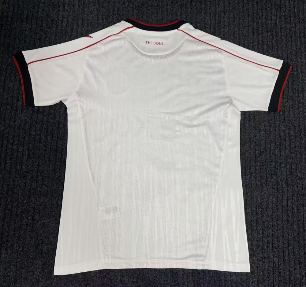2026/27 Aberdeen Away Fan Version Short Sleeve Soccer Jersey