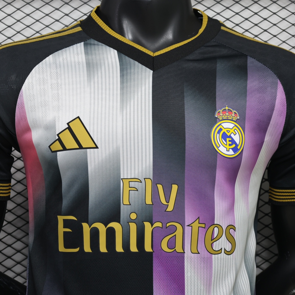 2026/27 Real Madrid Special Edition Purple Black Player Version Soccer Jersey