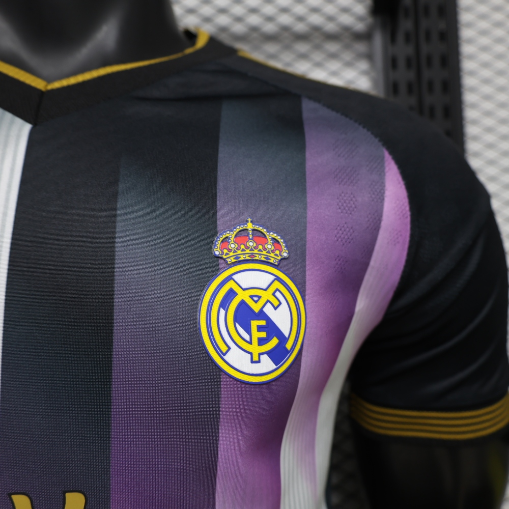 2026/27 Real Madrid Special Edition Purple Black Player Version Soccer Jersey