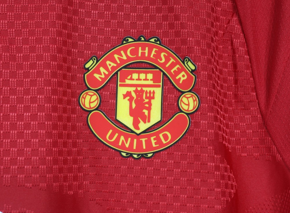2026/27 Manchester United Home Long Sleeve Player Version Soccer Jersey