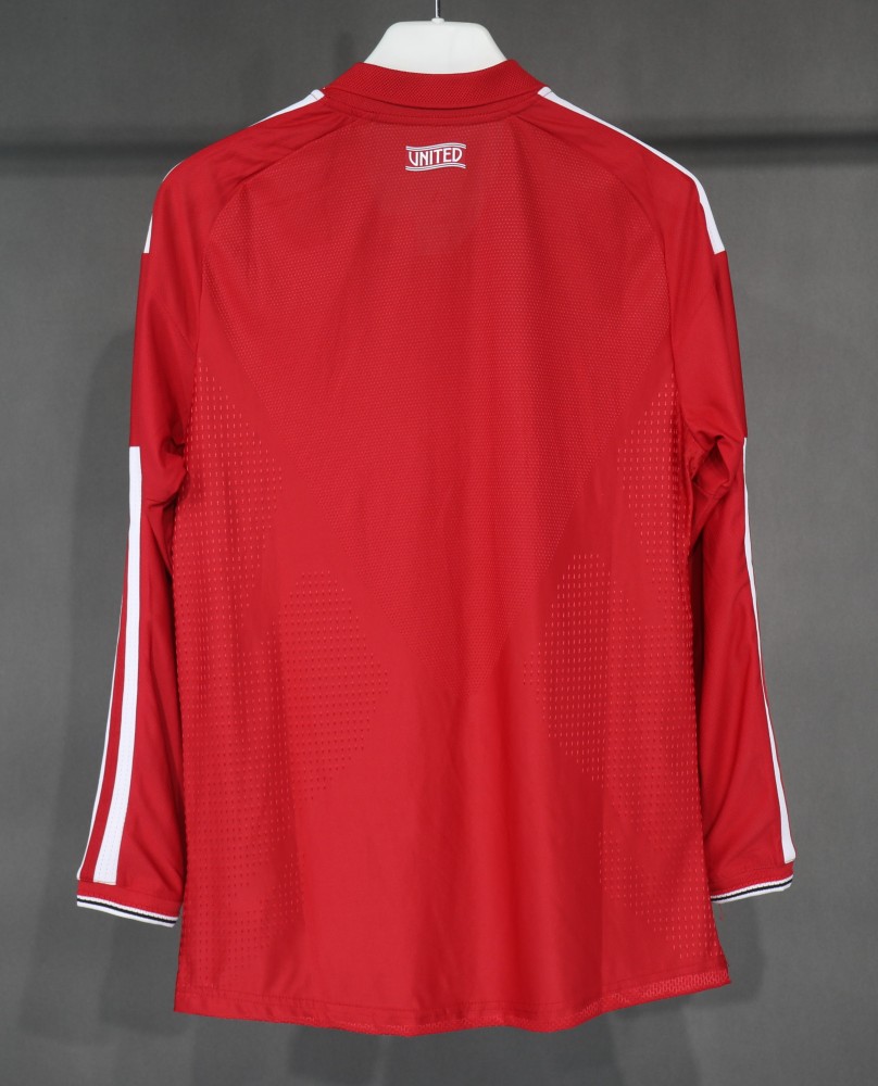 2026/27 Manchester United Home Long Sleeve Player Version Soccer Jersey