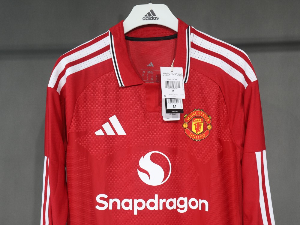 2026/27 Manchester United Home Long Sleeve Player Version Soccer Jersey