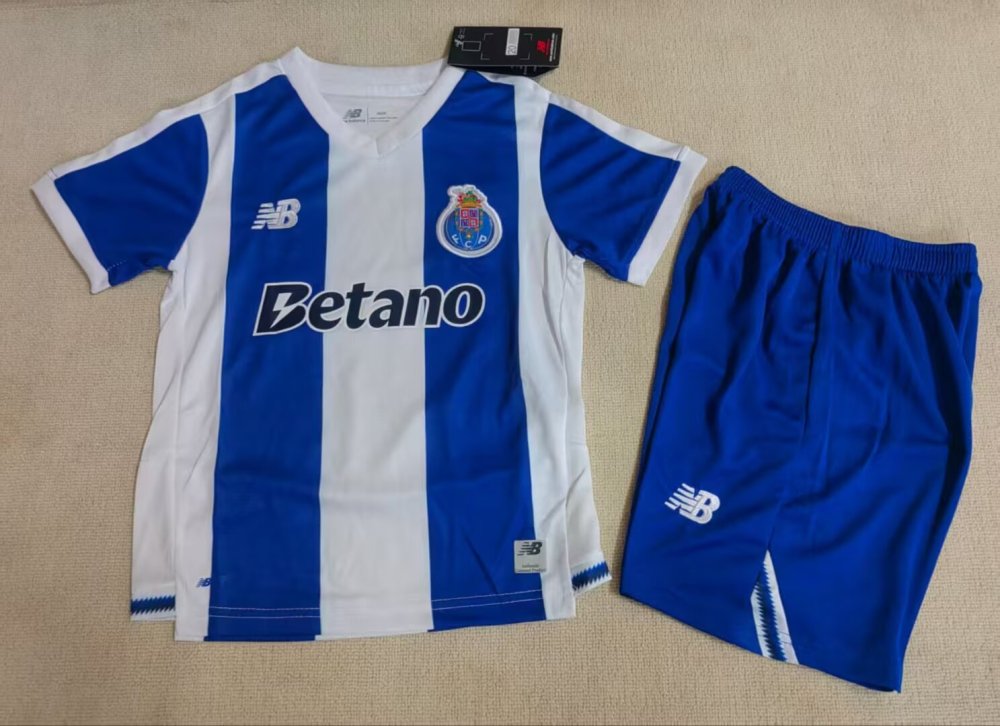 2026/27 Kids Porto Home Fan Version Soccer Jersey