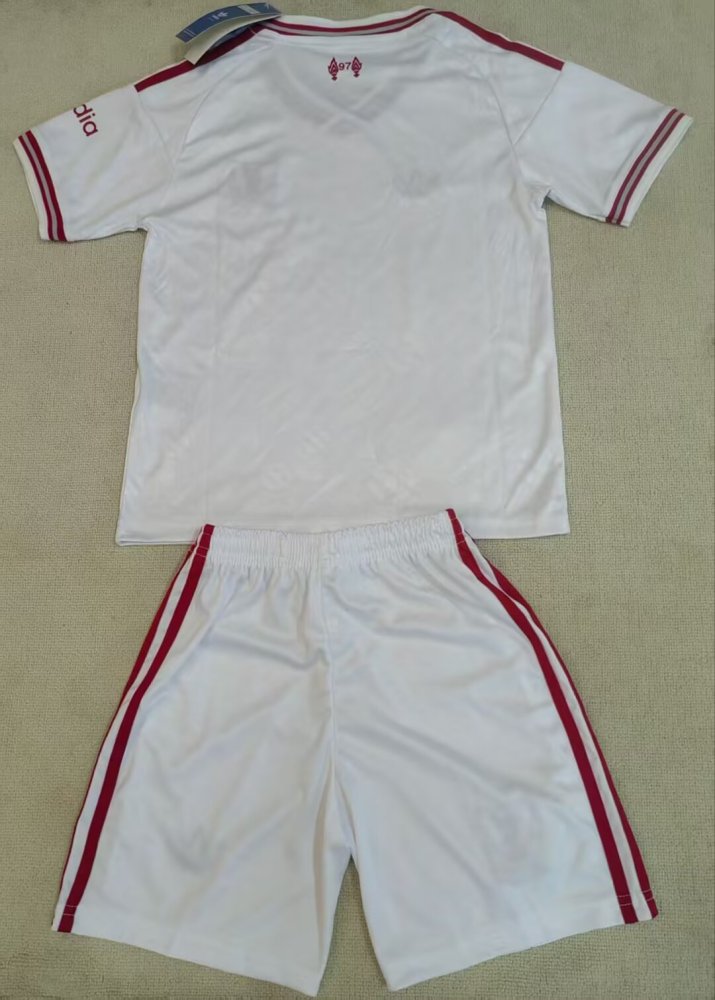 2026/27 Kids Liverpool Away Fan Version Soccer Jersey
