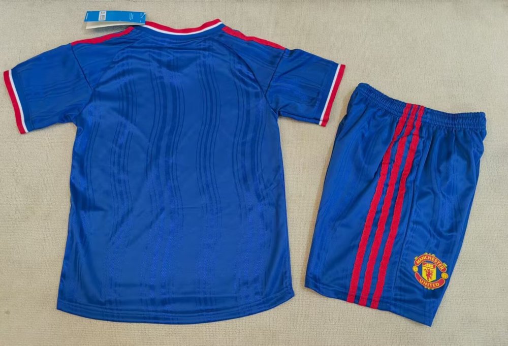2026/27 Kids Manchester United Away Player Version Football Jersey