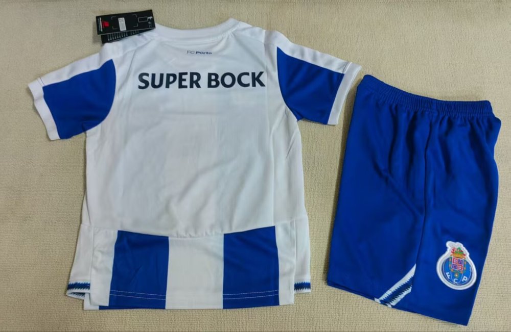 2026/27 Kids Porto Home Fan Version Soccer Jersey