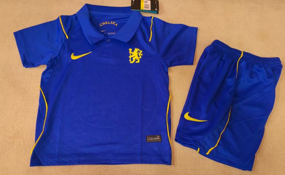 2026/27 Kids Chelsea Home Fan Version Soccer Jersey