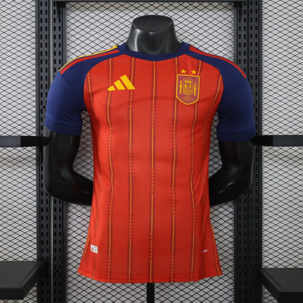 2026 Spain Home 2-star Player Version World Cup Jersey