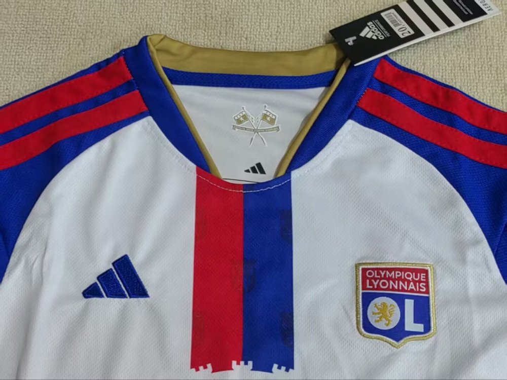 2026/27 Kids Olympique Lyonnais Home Fan Version Soccer Jersey