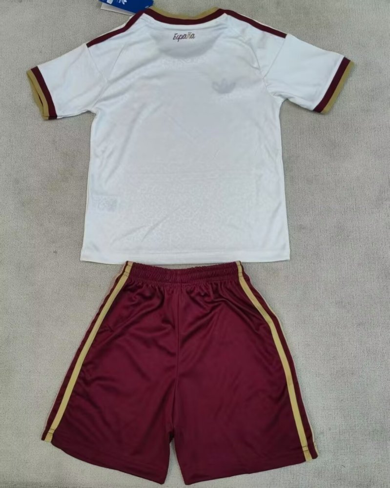 2026/27 Kids Spain Away With 2-star Fan Version World Cup Football Jersey