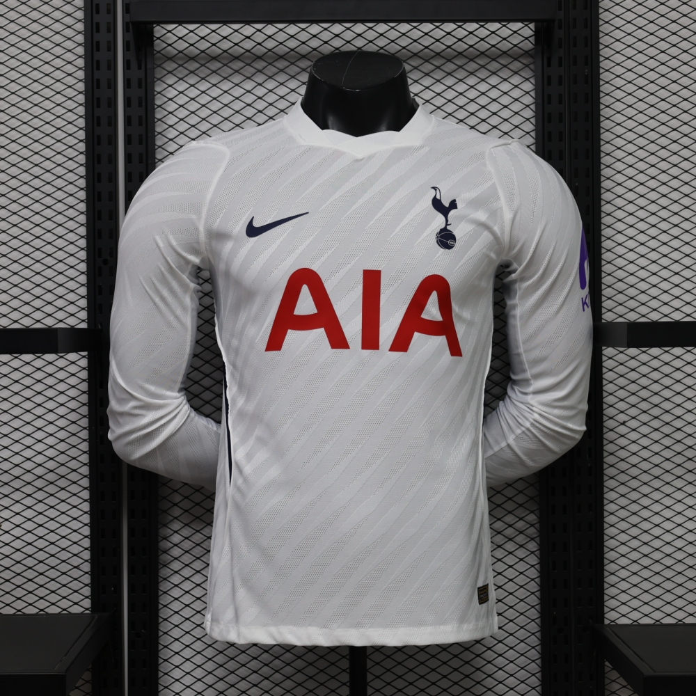 2026/27 Tottenham Hotspur Home Long Sleeve Player Version Soccer Jersey