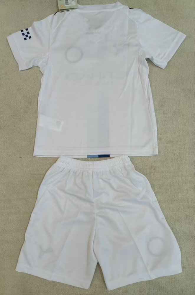 2026/27 Kids Manchester City Away Fan Version Soccer Jersey