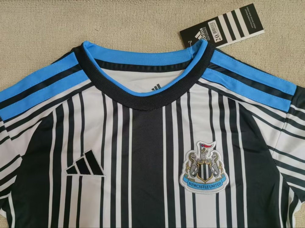2026/27 Kids Newcastle Home Fan Version Soccer Jersey