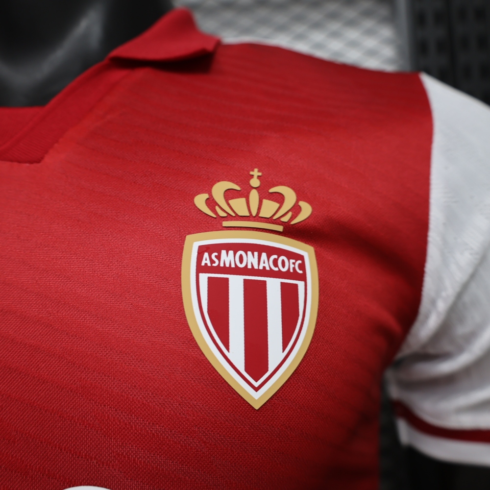 2026/27 Monaco Home Player Version Soccer Jersey