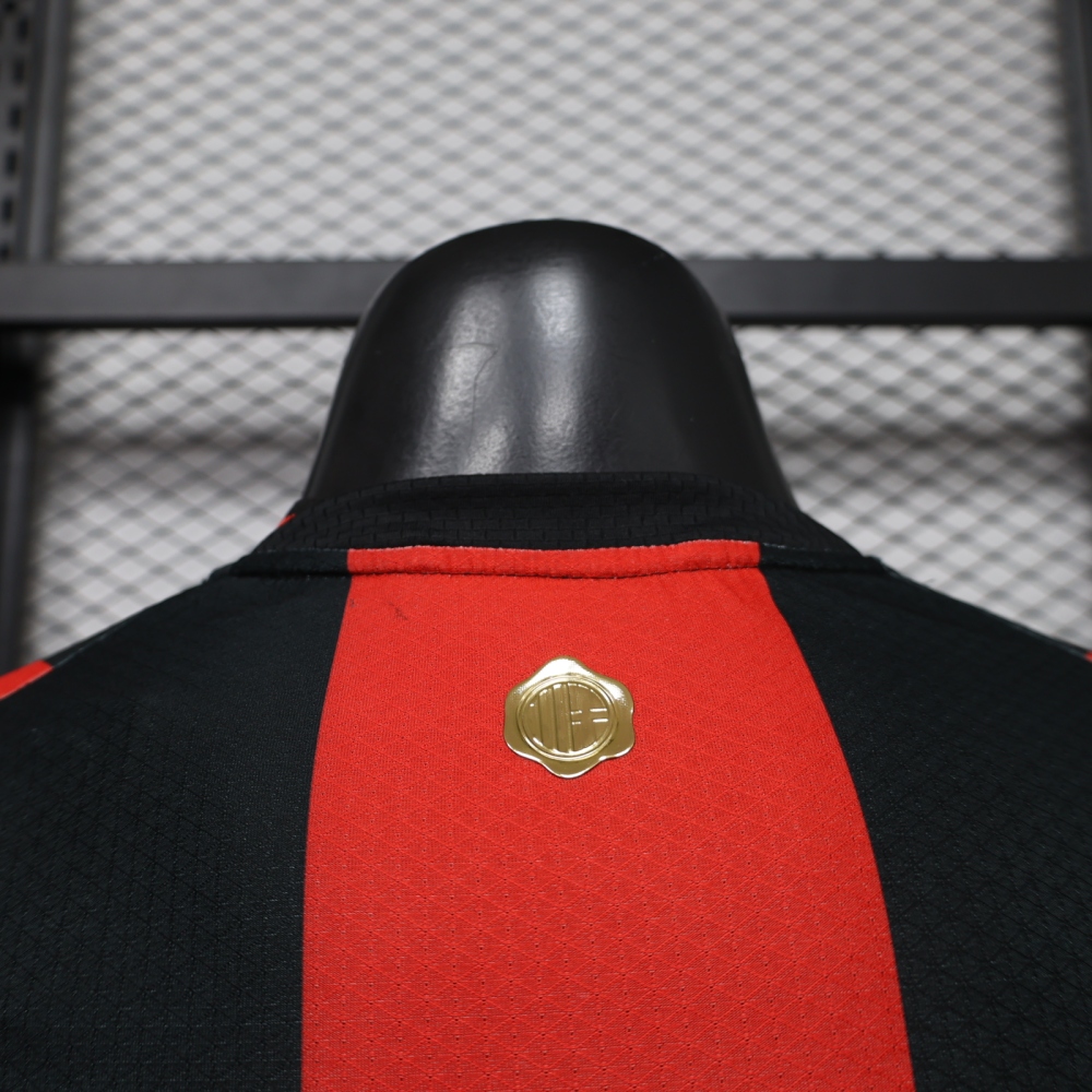 2026/27 AC Milan Home Long Sleeved Player Version Soccer Jersey