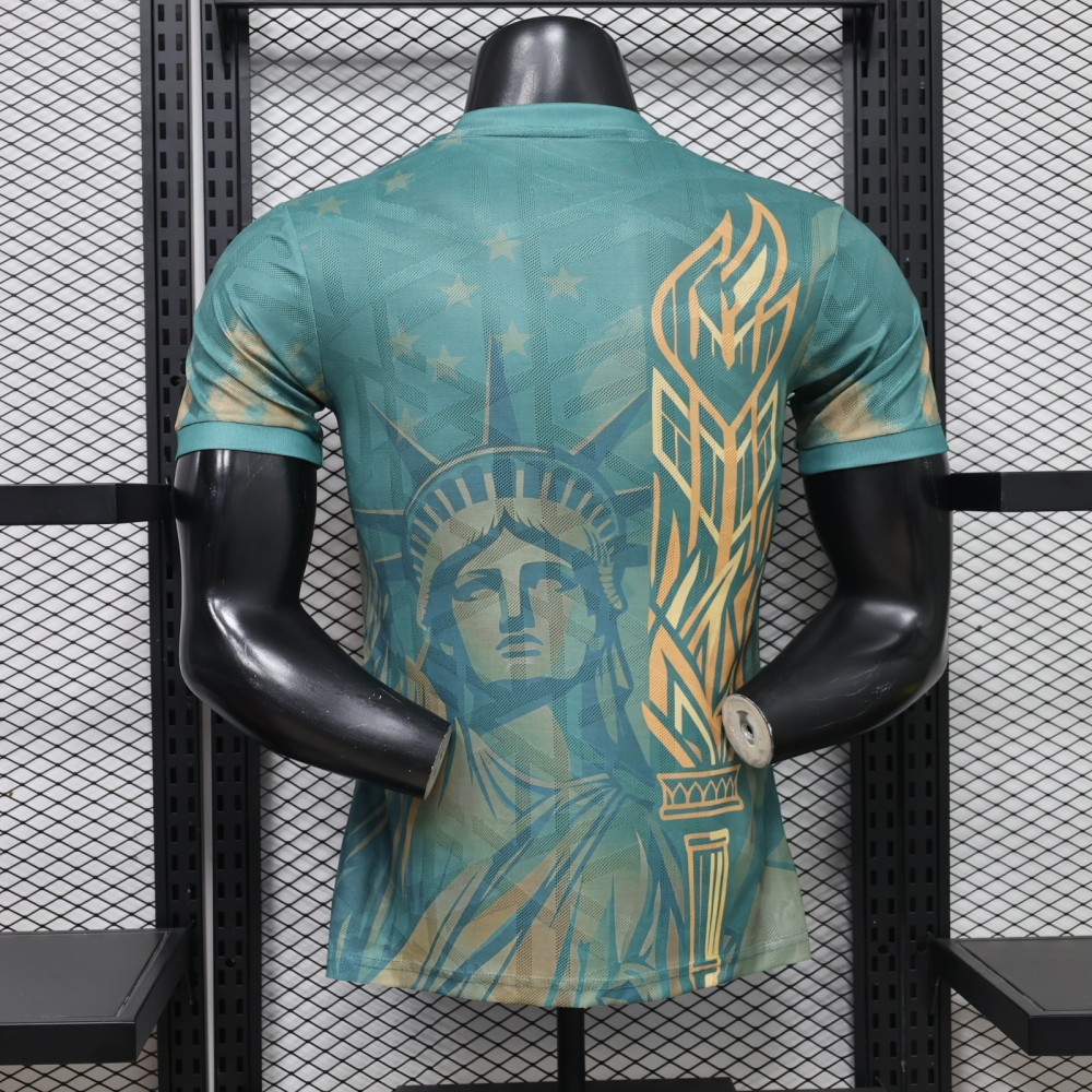 2026/27 USA Special Edition Green Player Version Soccer Jersey