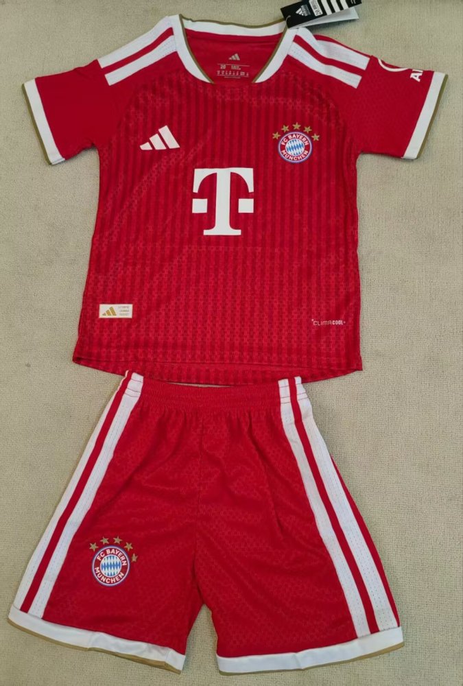 2026/27 Kids Bayern Home Player Version Football Jersey