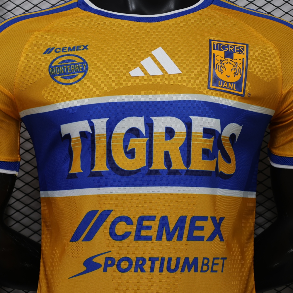 2026/27 Tigres UANL Home Player Version Soccer Jersey