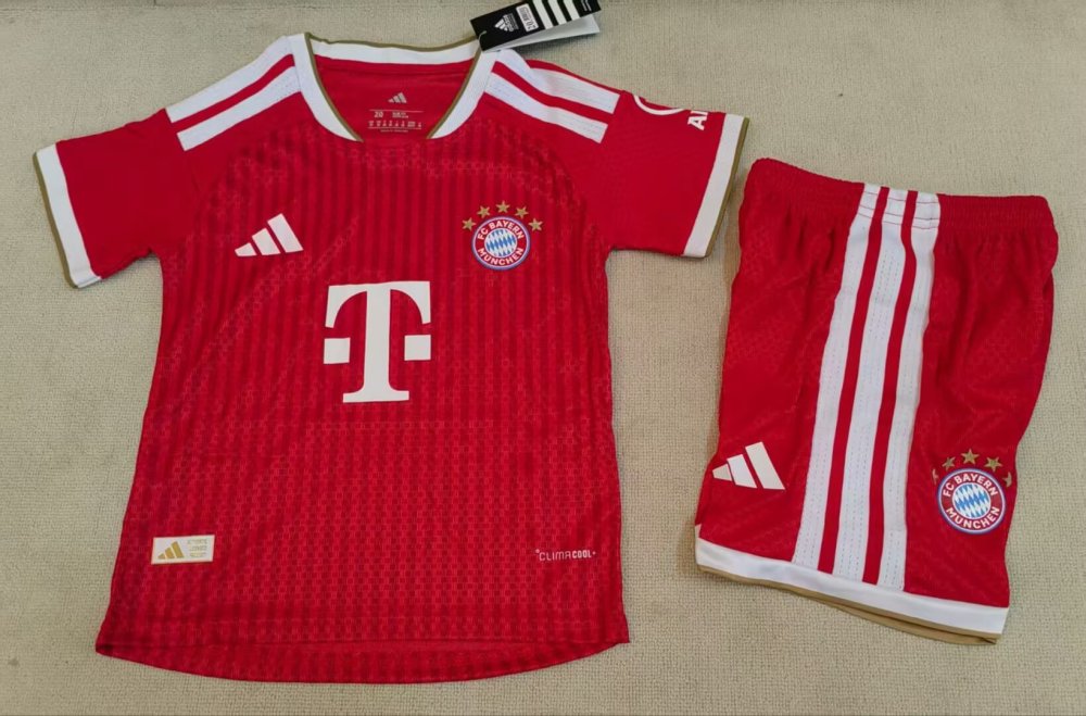 2026/27 Kids Bayern Home Player Version Football Jersey
